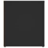 TV skříňky 2 ks černé 80 x 31,5 x 36 cm kompozitní dřevo