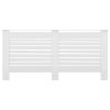 Kryty na radiátor 2 ks bílé 172 x 19 x 81,5 cm MDF