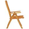Skládací zahradní židle 2 ks masivní eukalyptové dřevo