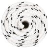 Pracovní lano bílé 18 mm 100 m polyester 152788