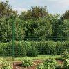 Drátěný plot s přírubami zelený 1,8 x 25 m 154189