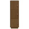 Skříň highboard medově hnědá 34x40x108,5 cm masivní borovice