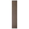 Sisalový koberec pro škrabací sloupek hnědý 66 x 350 cm