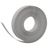 Travní lemy 4 ks šedé 10 m 10 cm polyethylen