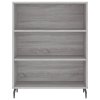 Skříň highboard šedá sonoma 69,5 x 34 x 180 cm kompozitní dřevo