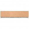 TV stolek betonově šedý 140 x 40 x 35,5 cm kompozitní dřevo
