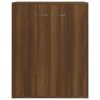 Příborník hnědý dub 60 x 30 x 75 cm kompozitní dřevo