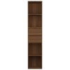 Knihovna hnědý dub 36 x 30 x 171 cm kompozitní dřevo
