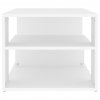 Konferenční stolek bílý 100 x 50 x 40 cm kompozitní dřevo