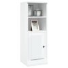 Skříň highboard lesklá bílá 36 x 35,5 x 103,5 kompozitní dřevo