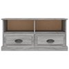 TV skříňka šedá sonoma 93 x 35,5 x 45 cm kompozitní dřevo