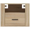 Nástěnné noční stolky 2 ks dub sonoma 50x36x40 cm