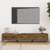 TV skříňka hnědý dub 150 x 34,5 x 30 cm kompozitní dřevo