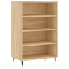 Skříň highboard dub sonoma 57 x 35 x 90 cm kompozitní dřevo