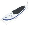 Nafukovací Stand Up Paddleboard (SUP) modrobílý 92202