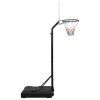 Basketbalový koš bílý 237–307 cm polyethylen 93652