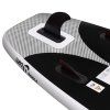 Nafukovací SUP paddleboard s příslušenstvím černý 330x76x10 cm 93388