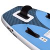 Nafukovací SUP paddleboard s příslušenstvím modrý 300x76x10 cm