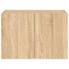 Nástěnná TV skříňka s LED osvětlením dub sonoma 60 x 35 x 41 cm