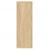 Nástěnné police dub sonoma 104x20x58,5 cm kompozitní dřevo