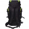 Outdoorový batoh XXL 75 l černý a zelený