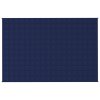 Zátěžová deka modrá 122 x 183 cm 9 kg textil