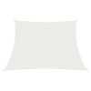 Plachta proti slunci 160 g/m² bílá 3/4 x 2 m HDPE