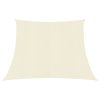 Stínící plachta 160 g/m² krémová 3/4 x 3 m HDPE