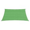 Stínící plachta 160 g/m² světle zelená 3,6 x 3,6 m HDPE