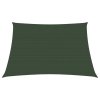 Plachta proti slunci 160 g/m² tmavě zelená 3/4 x 2 m HDPE