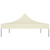 Střecha k party stanu 4 x 3 m krémová 270 g/m²
