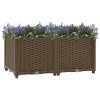 Vyvýšený záhon 80 x 40 x 38 cm polypropylen