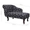 Lenoška černobílá textil 242403