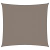 Stínící plachta oxfordská látka čtvercová 4,5 x 4,5 m taupe