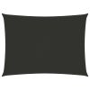 Stínící plachta oxfordská látka obdélníková 3 x 5 m antracitová