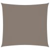 Stínící plachta oxfordská látka čtvercová 2,5 x 2,5 m taupe