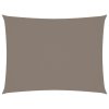Stínící plachta oxfordská látka obdélníková 2,5 x 3,5 m taupe