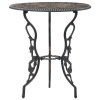 3dílný bistro set litý hliník 47858
