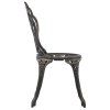 3dílný bistro set litý hliník 47858