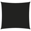 Stínící plachta oxfordská látka čtvercová 4,5 x 4,5 m černá