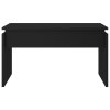 Konferenční stolek černý 68 x 50 x 38 cm kompozitní dřevo