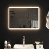 Koupelnové zrcadlo s LED osvětlením 50x70 cm