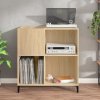 Skříňka na LP desky dub sonoma 84,5x38x89 cm kompozitní dřevo