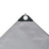 Plachta 650 g/m² 3 x 4 m šedá 43810