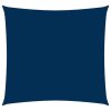 Stínící plachta oxfordská látka čtvercová 3,6 x 3,6 m modrá