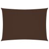 Stínící plachta oxfordská látka obdélníková 2,5 x 4,5 m hnědá