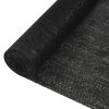 Stínící tkanina černá 2 x 25 m HDPE 150 g/m²