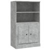 Skříň highboard betonově šedá 60x35,5x103,5 cm kompozitní dřevo