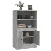 Skříň highboard betonově šedá 60x35,5x103,5 cm kompozitní dřevo
