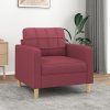 Křeslo vínové 60 cm textil 359081